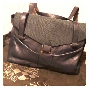 Vince Camuto Navy Leather Purse